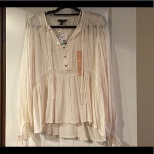 Jessica Simpson Ivory Top